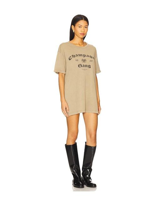 The Laundry Room Champagne Gang グラフィックTシャツ Natural