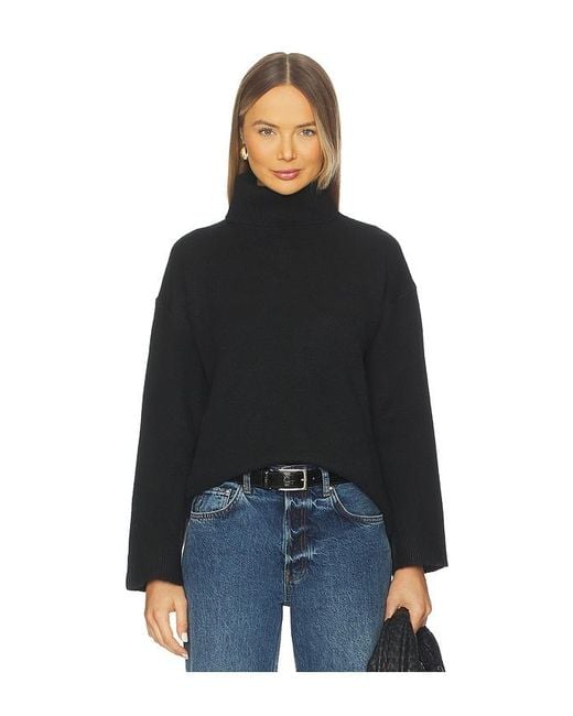 ALL THE WAYS Black Riley Sweater