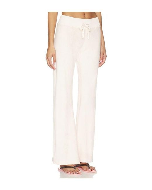 Bobi White Comfort Waist Skinny Flare Pant