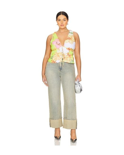 AFRM Green Mirna Top