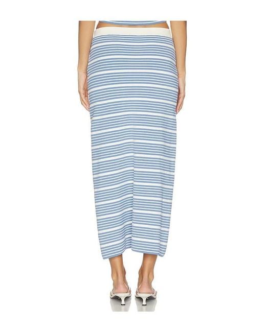 LSPACE Blue Ravello Skirt