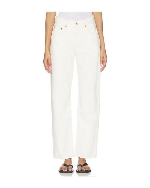 Levi's White Easy Dad