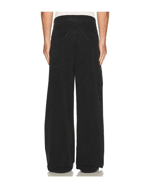 Entire studios Black Barren Cargo Pants for men