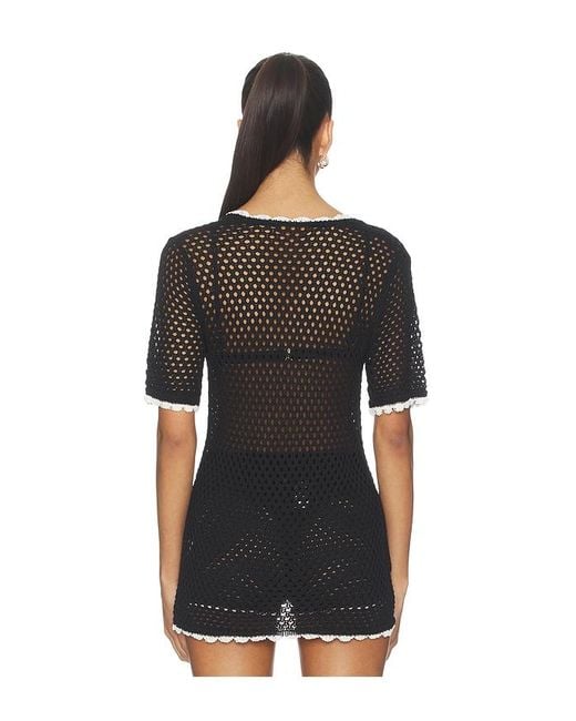 superdown Black Brisa Top