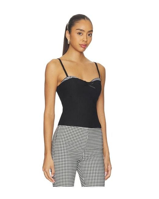 Astr Black Amalie Top