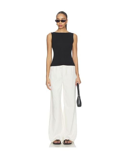 ALL THE WAYS Black Nadine Top