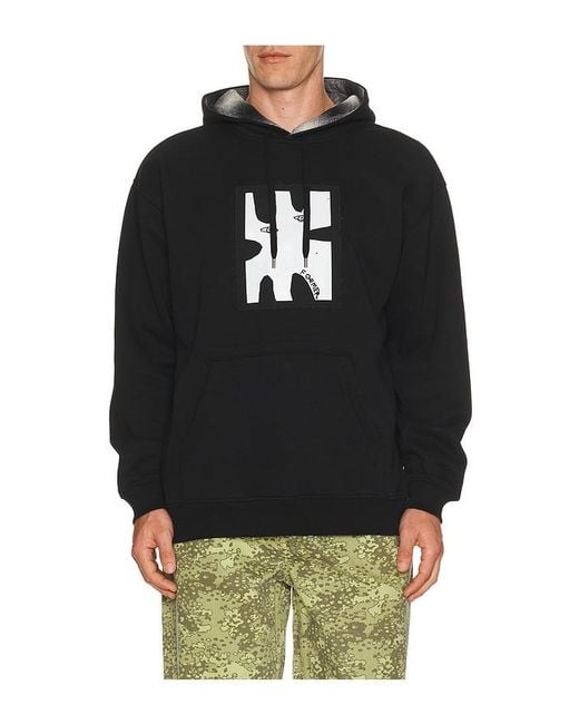 Former Black Enigma Patch Hoodie for men