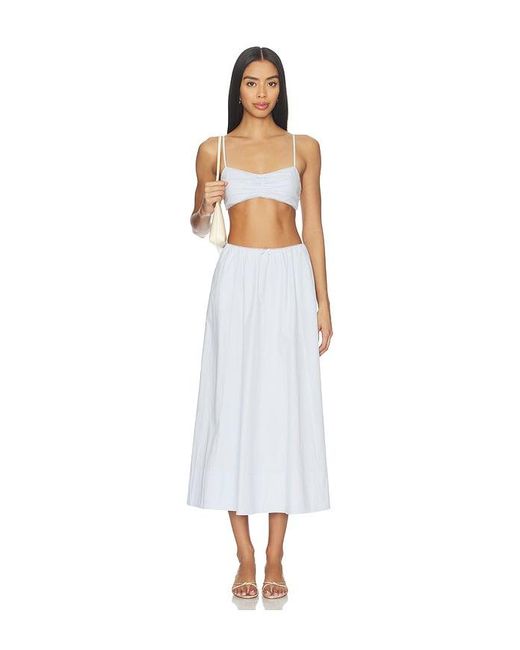 Nia White Noche Skirt
