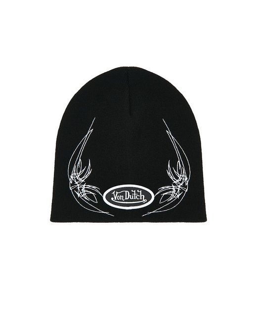 Von Dutch Beanie in Black für Herren