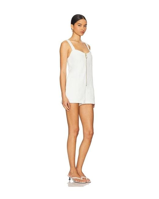 Show Me Your Mumu White Mission Romper