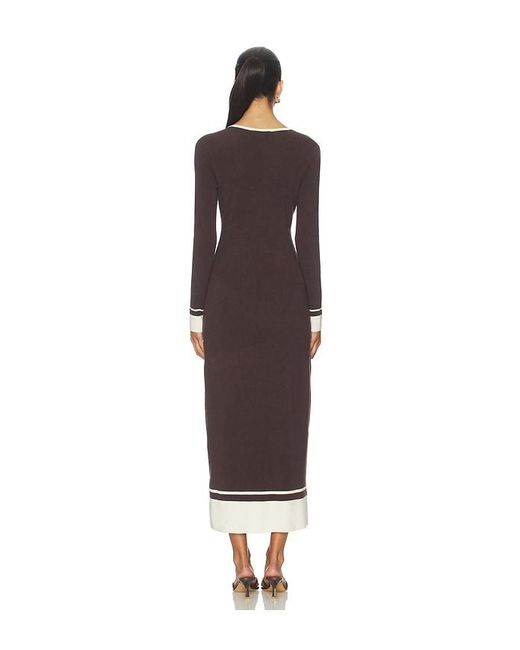 Onia Multicolor Linen Tencel Maxi Dress