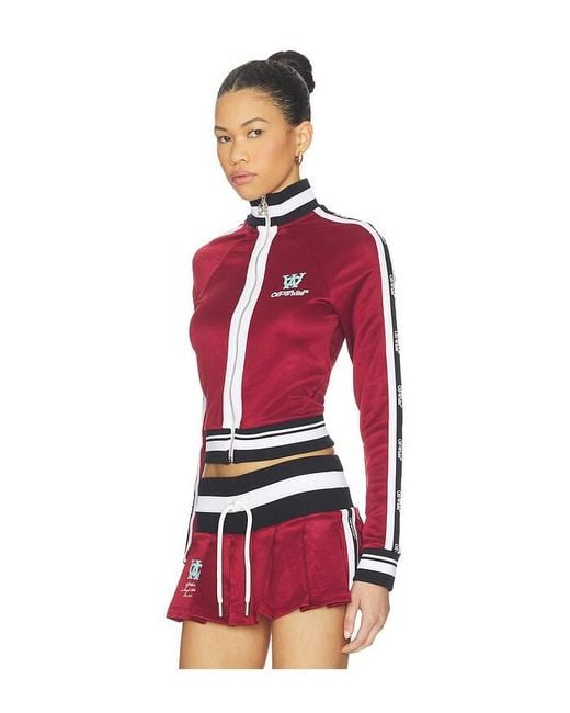 Off-White c/o Virgil Abloh Red Jacke Serena