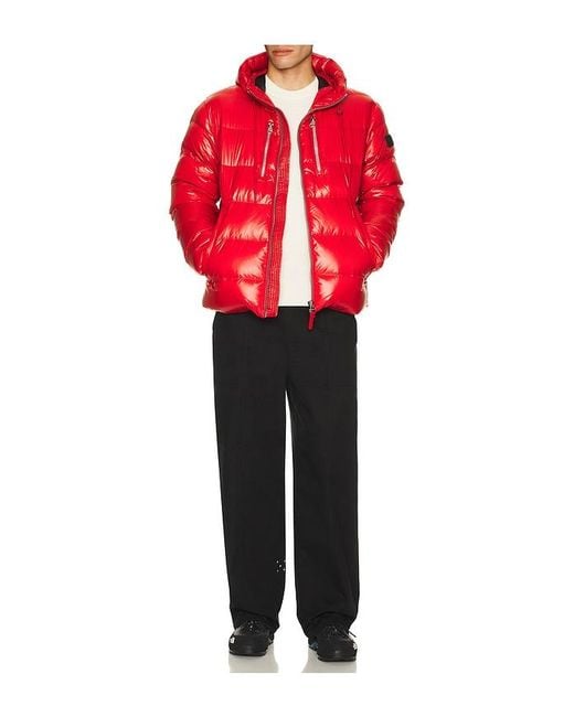 Mackage Red Victor Puffer Jacket for men