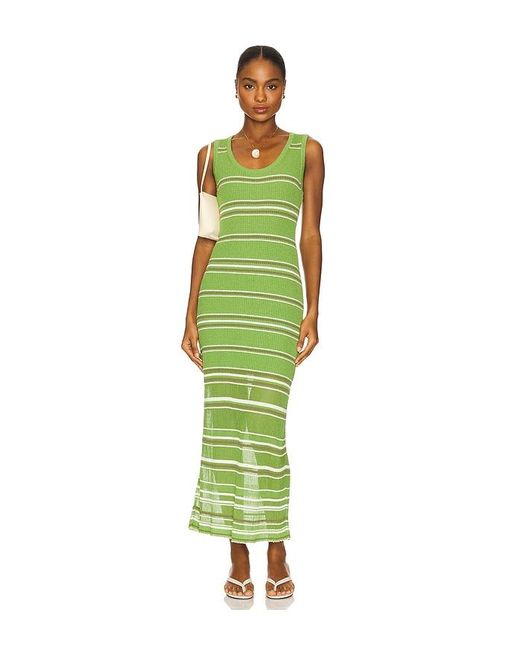 Jonathan Simkhai Green Trägerkleid Mariana
