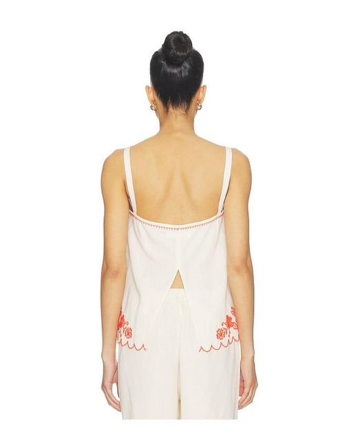Amanda Uprichard White Coraline Top