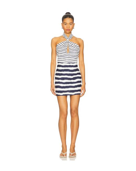 ViX Blue Kleid Annency