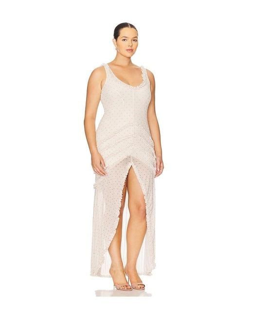 AFRM White Landa Dress