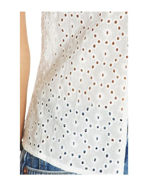 MORE TO COME Blue Lanika Top