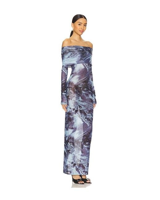 superdown Blue Karasi Maxi Dress