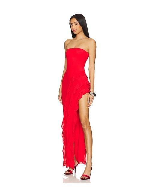 AFRM Red X Revolve Siobhan Dress