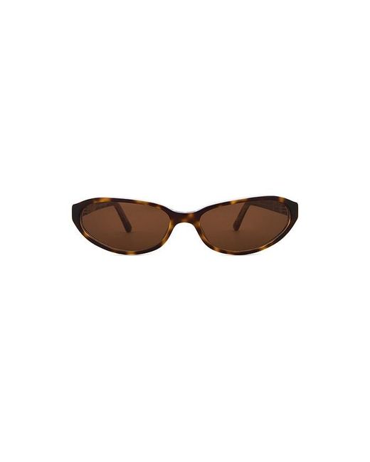 Lu Goldie Brown Alexe Sunglasses