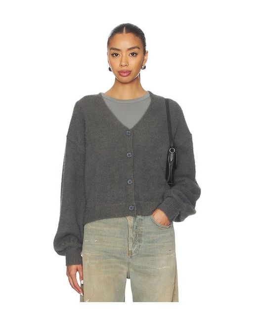 ALL THE WAYS Gray Tula Cardigan