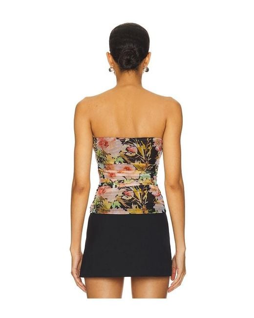 MORE TO COME Multicolor Everly Strapless Top