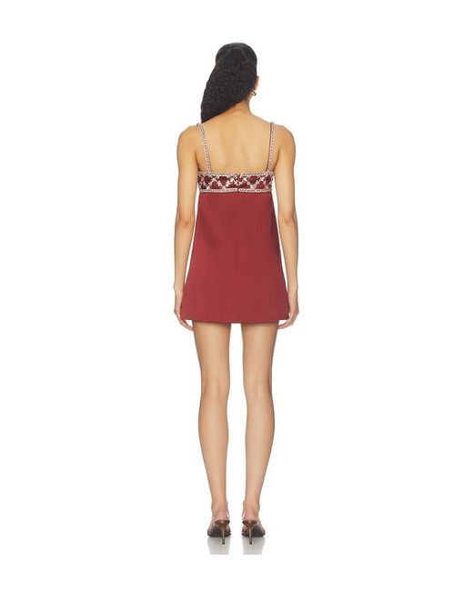 retroféte Red Solere Dress