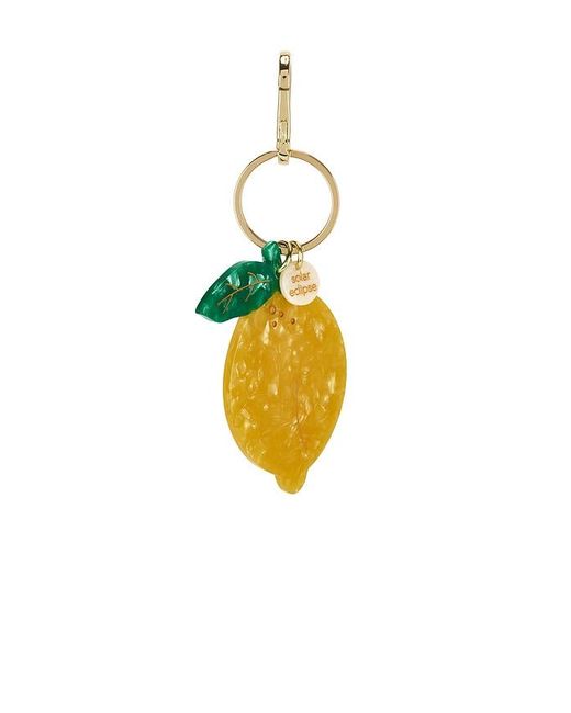 Solar Eclipse Yellow Hand-Painted Bag Charm