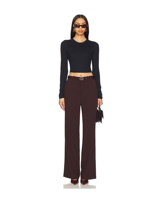 A.L.C. Black Lina Top