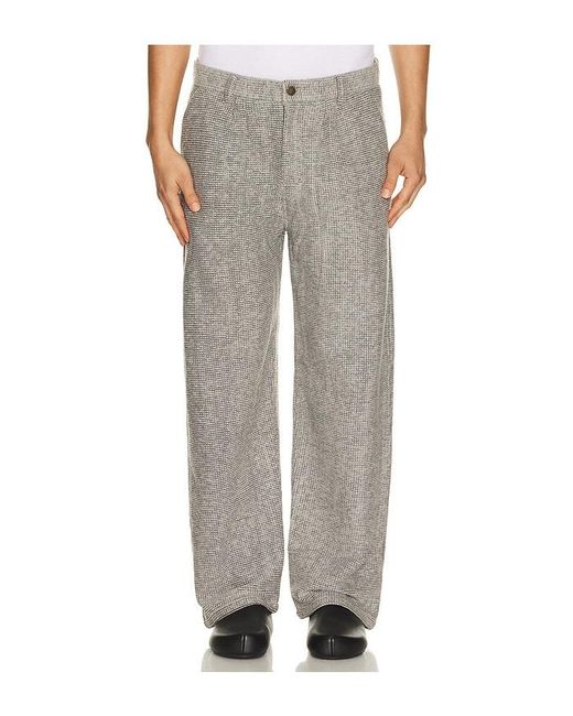 Isa Boulder Gray Dream Loose Pants for men
