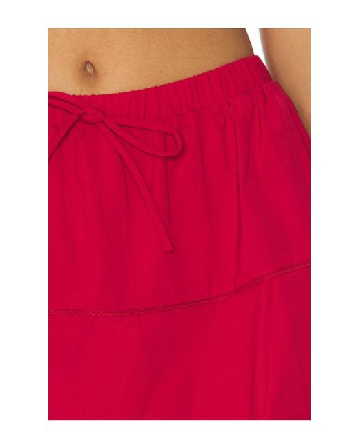 Amanda Uprichard Red Ryland Skort