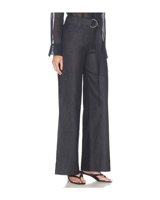 Proenza Schouler Black Lina Pant