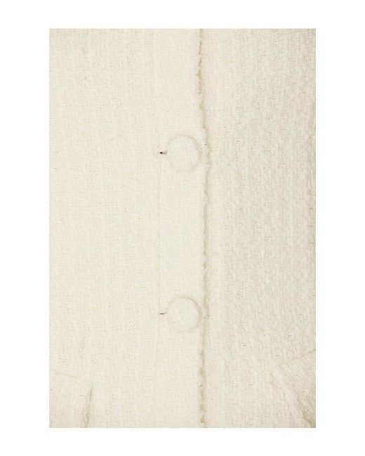 Susanna Chow White Page Tweed Dress