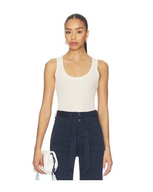 Veronica Beard Blue Belvedere Tank Top