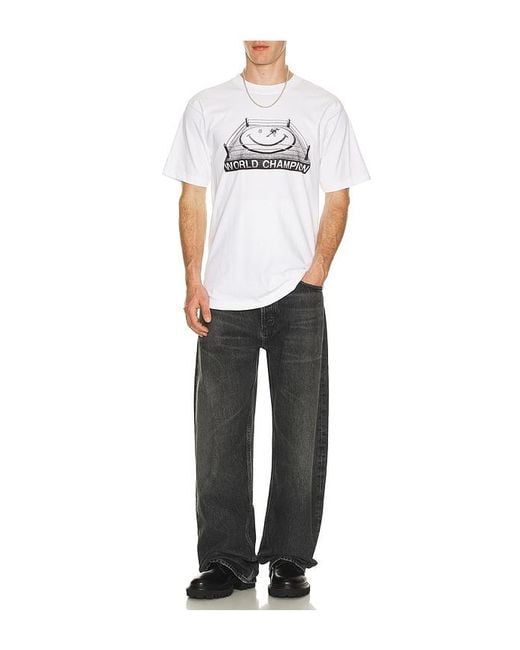 Market Shirt Smiley in White für Herren