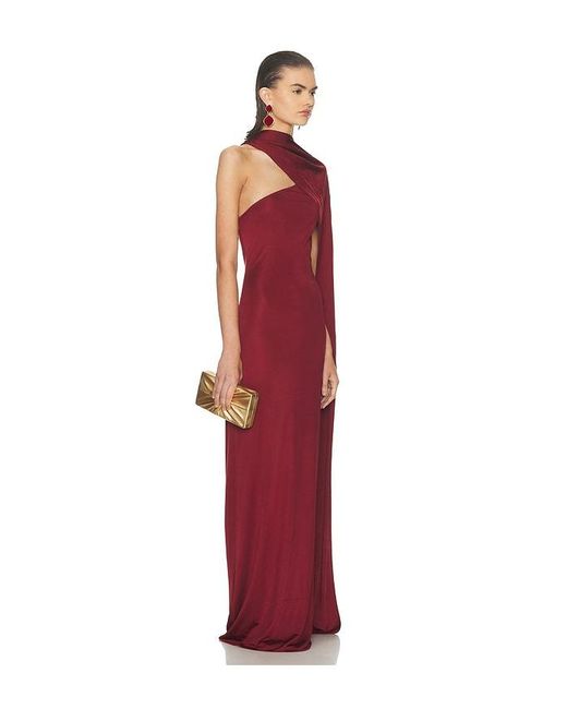 Helsa Red Jerseykleid The Muse