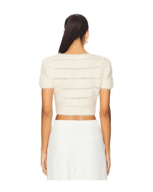 FRAME White The Cloud Sweater