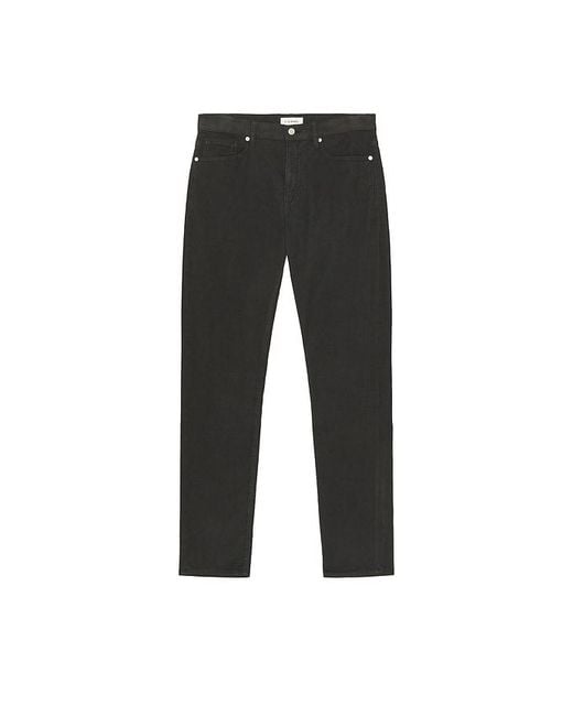 FRAME Black L'Homme Slim Corduroy Pant for men