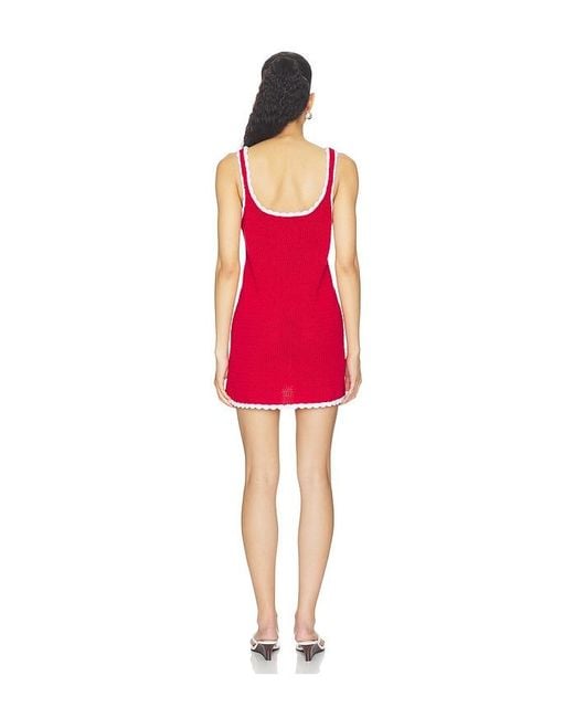 SER.O.YA Red Brianna Dress
