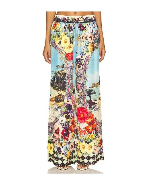 Pantalones Pants En Color Azul Talla (También En M, S) Camilla de color White