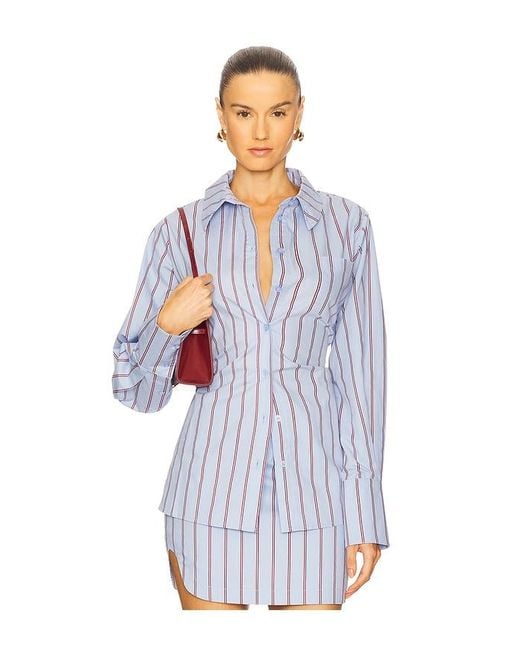 Line & Dot White Getty Shirt