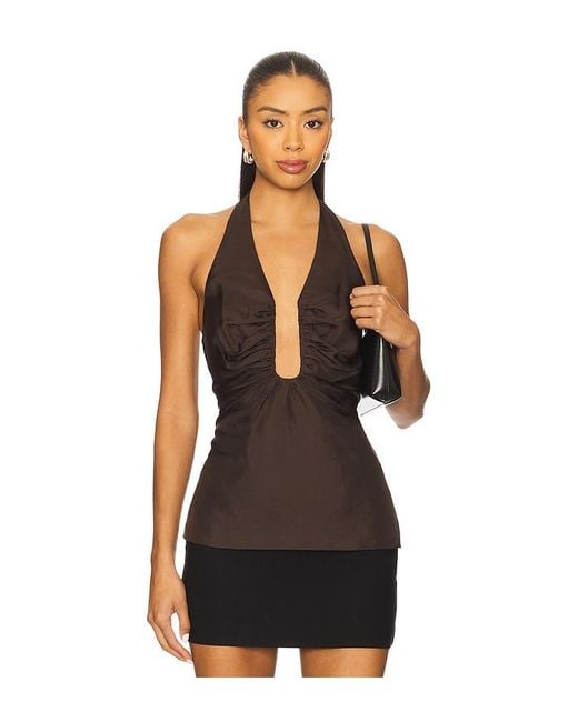 Misha Black The Alusia Silk Top