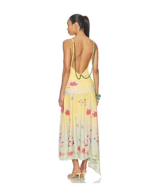 Mirae Metallic Iris Dress