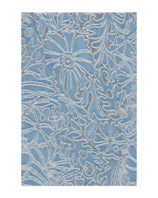 Veronica Beard Blue Lane Jacket W/ Burnout Floral