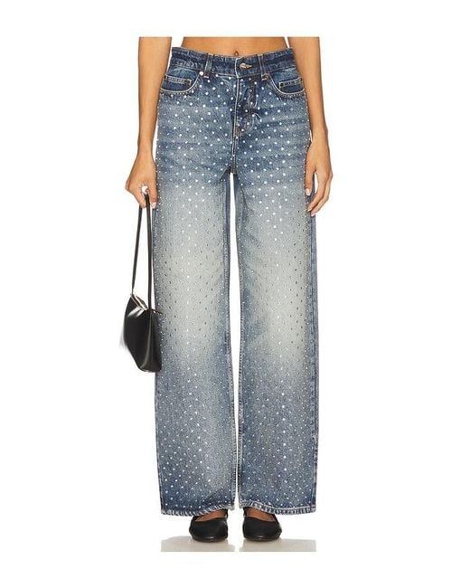 Monse Blue Embellished Jean