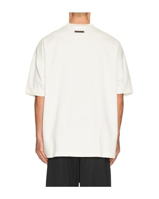 Fear Of God White 90's Short Sleeve Tee for men