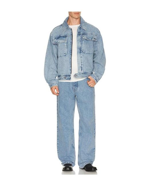 Filling Pieces Blue Denim Pants for men
