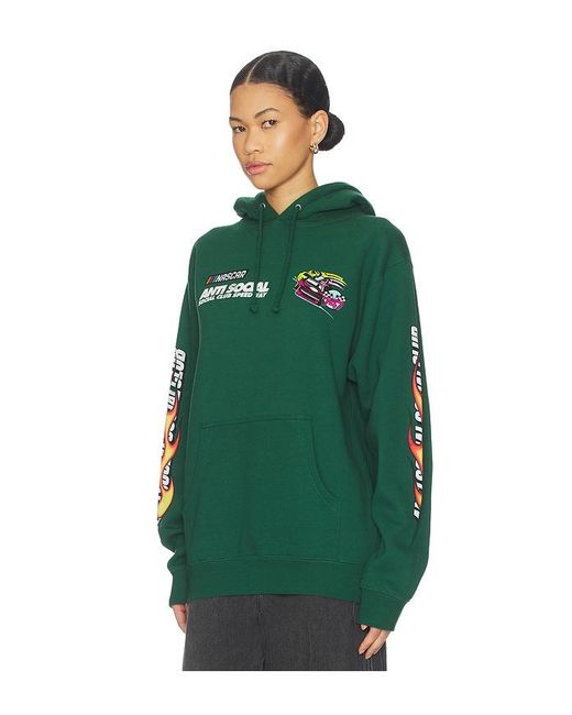 ANTI SOCIAL SOCIAL CLUB Green X Nascar Daytona Hoodie