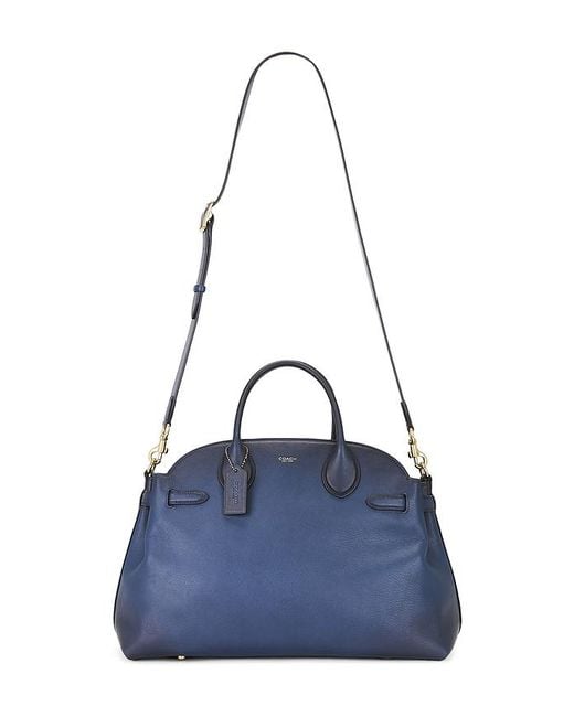 COACH Blue Soft Empire Carryall Bag 40
